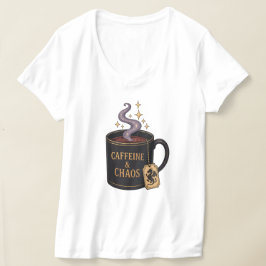 Koffein und Chaos T-Shirt