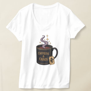 Koffein und Chaos T-Shirt