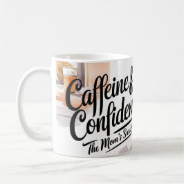 Koffein & Vertrauen - Mama Geschenk Kaffee Tasse