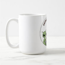 Koffeinhaltiger Kosmos Süße Lustige Alien-Kaffee