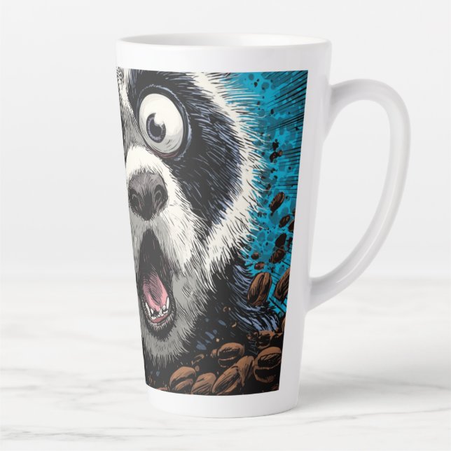 Koffeinhaltiger Panda Milchtasse (Rechts)