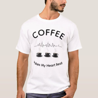 koffeiniert und lebend T-Shirt