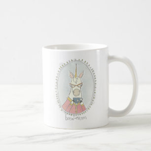 Koffeinierte Süsse   Einhorn aufbrechen Kaffeetasse