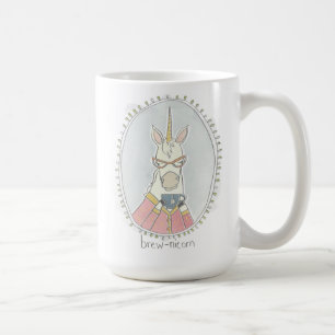 Koffeinierte Süsse   Einhorn aufbrechen Kaffeetasse