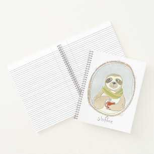 Koffeinierte Süsse   Sloffee Notizbuch