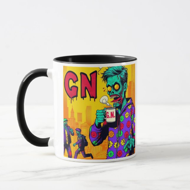 Koffeinierte Zombies Tasse (Links)
