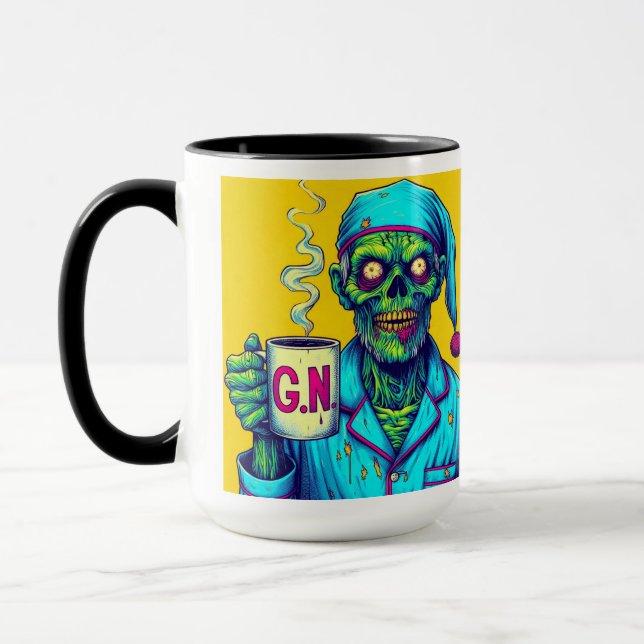 Koffeinierte Zombies Tasse (Links)