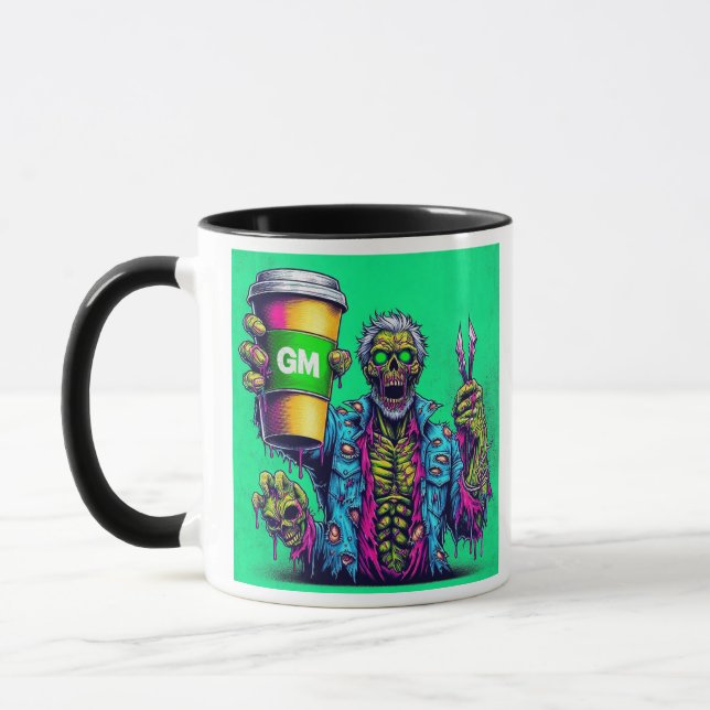 Koffeinierte Zombies Tasse (Links)