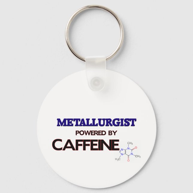 Koffeinmetallurgin Schlüsselanhänger (Vorderseite)