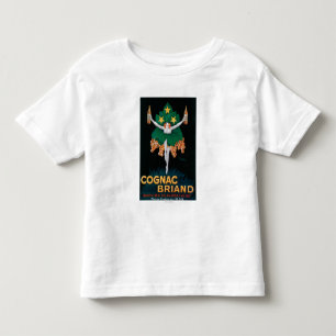 Kognak Briand förderndes Plakat Kleinkind T-shirt