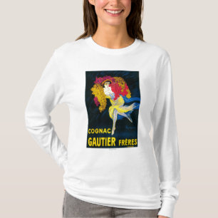 Kognak Gautier förderndes PosterFrance T-Shirt