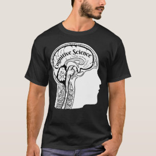 Kognitive Wissenschaft Gehirn Schädelanatomie Dunk T-Shirt
