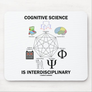 Kognitive Wissenschaft ist interdisziplinär Mousepad