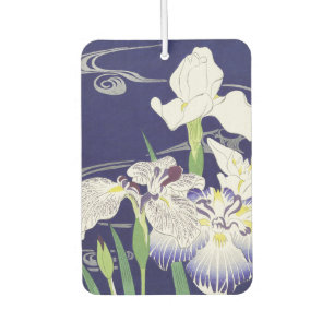 Kogyo Tsukioka Irises, japanische Blume Art Autolufterfrischer