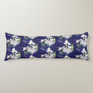 Kogyo Tsukioka Irises, japanische Blume Art Seitenschläferkissen