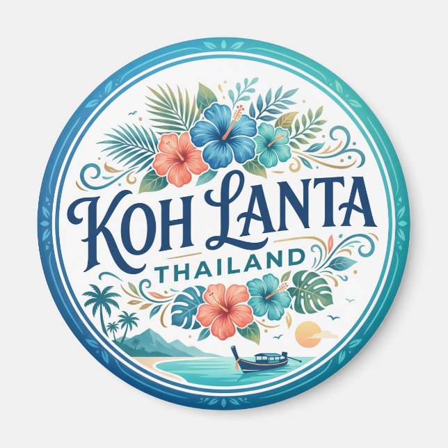 Koh Lanta, Thailand Thailand Magnet (Vorne)