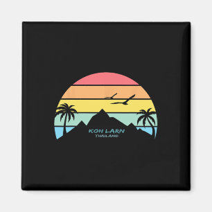 Koh Larn Thailand Phuket Andenken Pattaya Geschenk Magnet