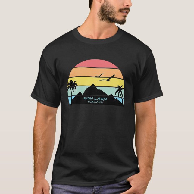 Koh Larn Thailand Phuket Souvenir Pattaya  Bangkok T-Shirt (Vorderseite)