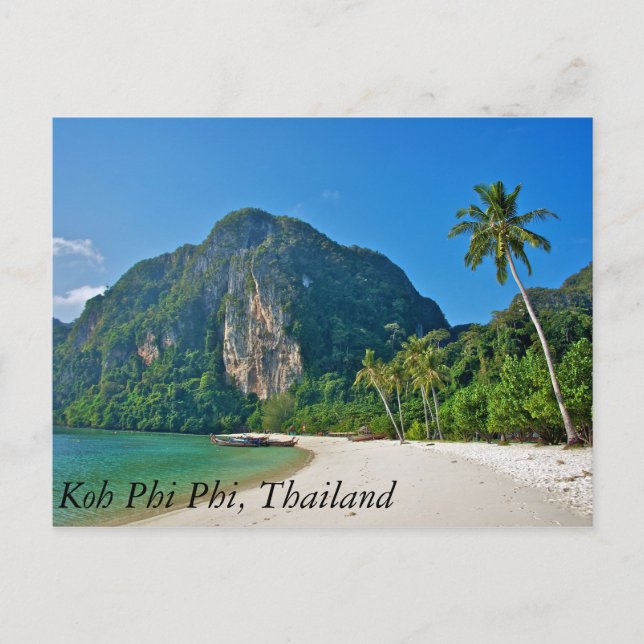 Koh Phi Phi, Thailand Postkarte (Vorderseite)