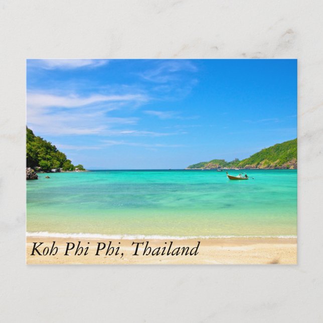 Koh Phi Phi, Thailand Postkarte (Vorderseite)