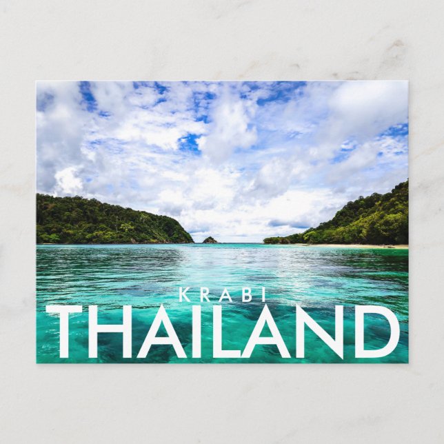 Koh Rok, Krabi, Thailand Postcard Postkarte (Vorderseite)