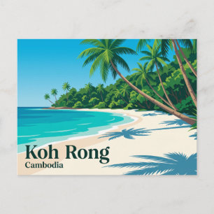 Koh Rong Kambodscha Postkarte