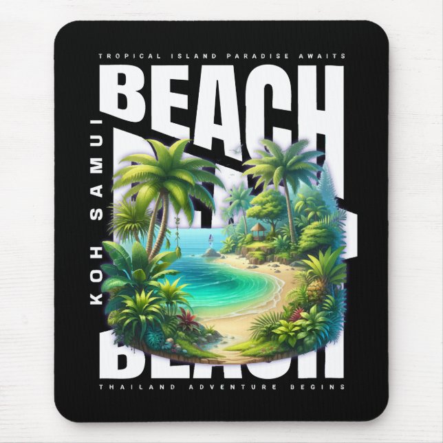 Koh Samui Island Thailand Mousepad (Vorne)
