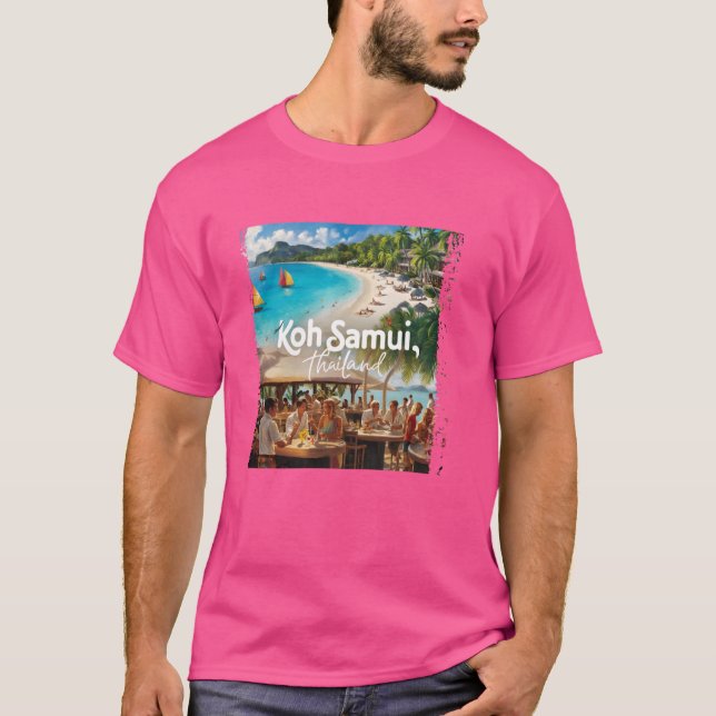 Koh Samui, Thailand T-Shirt (Vorderseite)