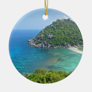 KOH Tao Thailand Keramikornament