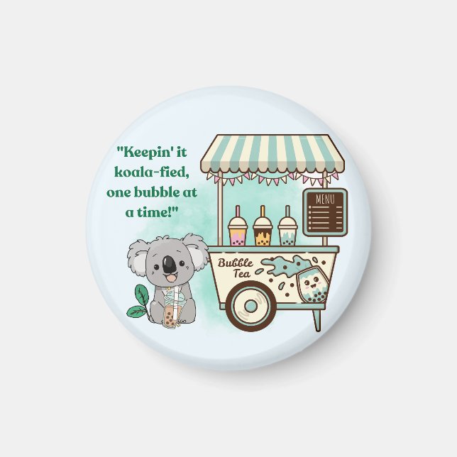 Kohala halten - Zitat Magnet (Vorne)