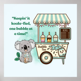 Kohala halten - Zitat Poster