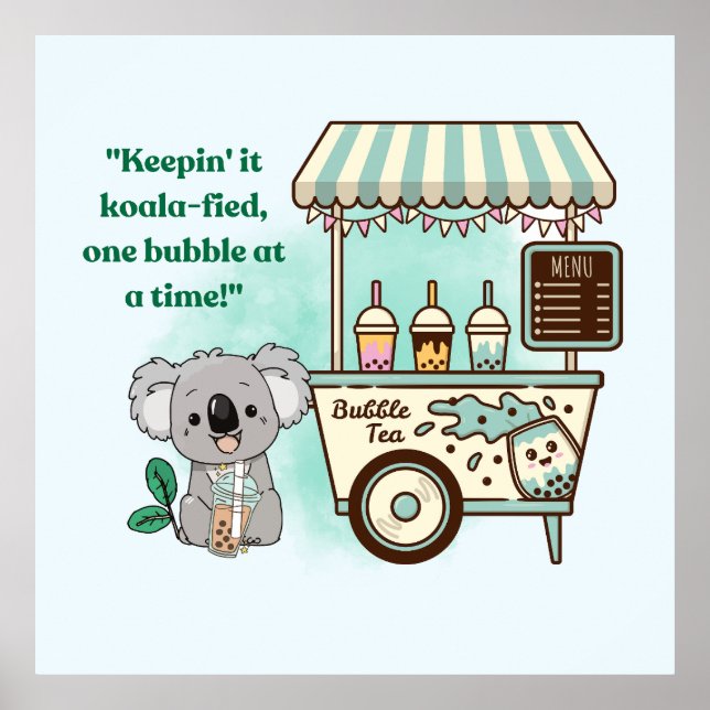 Kohala halten - Zitat Poster (Vorne)