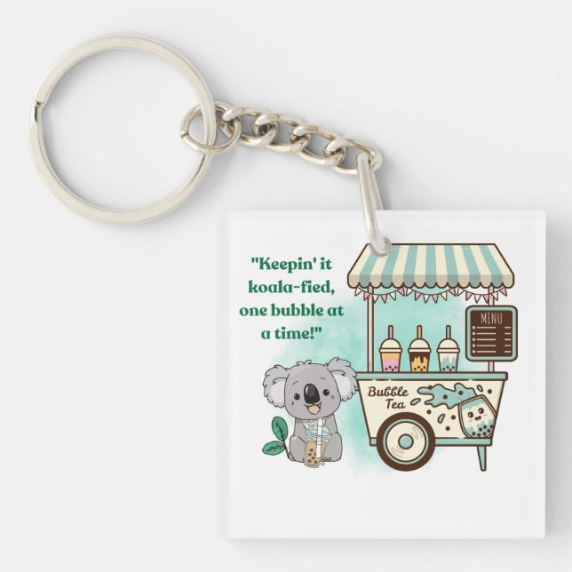 Kohala halten - Zitat Schlüsselanhänger (Vorderseite)