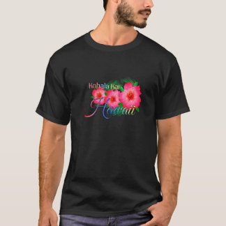 Kohala Kai Hawaii Tropische Blume Familienurlaub T-Shirt