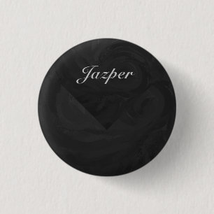 Kohl Black Monogram Personalisiert Button
