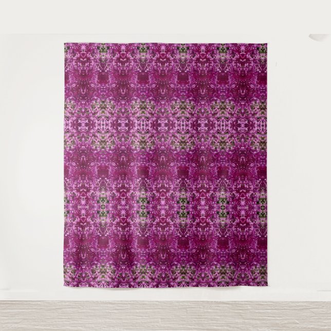 Kohl Ikat 4 Wandteppich (Vorderseite)