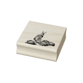 Kohl-Kaninchen Gummistempel