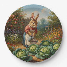 Kohl-Kaninchen Pappteller