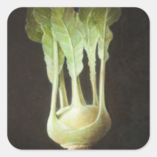 Kohl Rabi 2012 Quadratischer Aufkleber