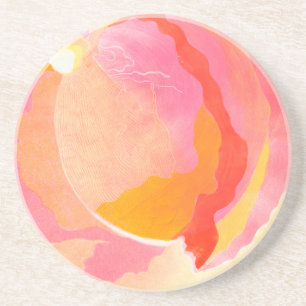 Kohl Rose III Sandstein Untersetzer