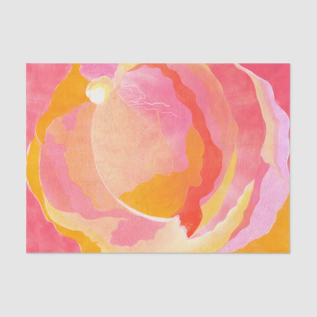 Kohl-Rose III Seidenpapier (Vorderseite)