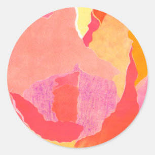 Kohl Rose IV Runder Aufkleber