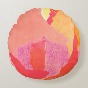 Kohl Rose IV Rundes Kissen