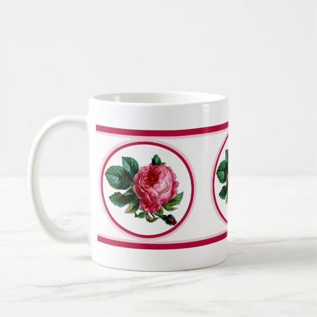 Kohl Rose Kaffee Tasse (Links)