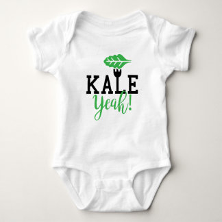Kohl-Yeah lustiger veganer Entwurf Baby Strampler