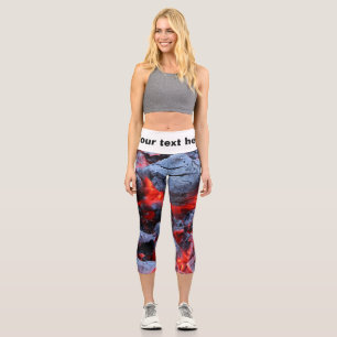 Kohle Capri Leggings