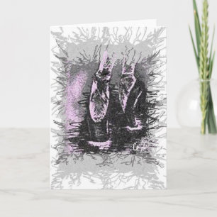 Kohle Zeichn von Point Shoes Karte