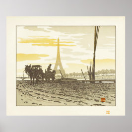 Kohlearbeiter - Henri Rivière Kunstdruck Poster