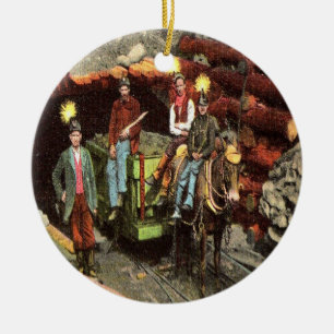Kohlebergwerk 1905 keramik ornament