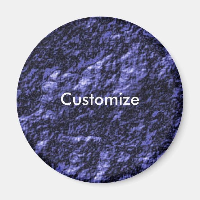 Kohlefaser - Vorlage Magnet (Vorne)